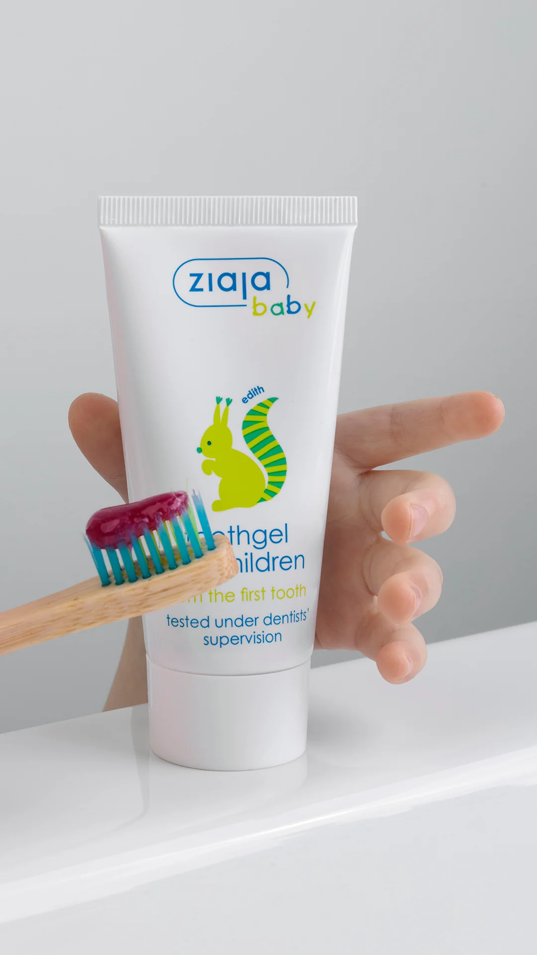 Ziaja Baby Toothgel For Children Fluoride Free 50ml - Image 2
