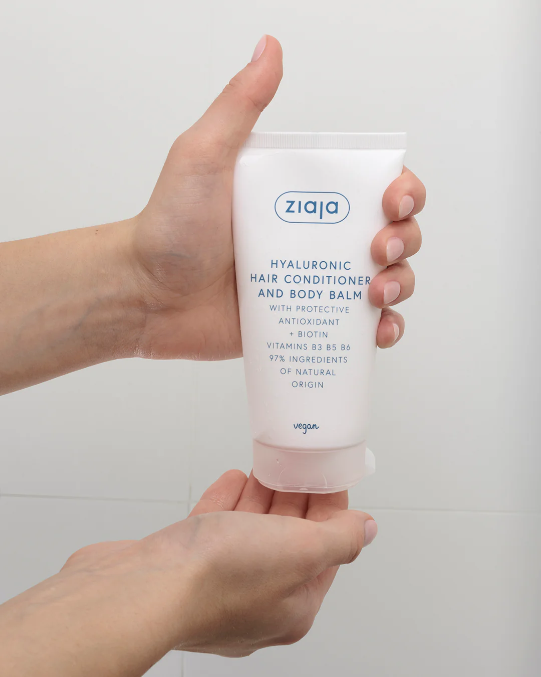 Ziaja Hyaluronic Acid Hair Conditioner and Body Balm 160ml - Image 2