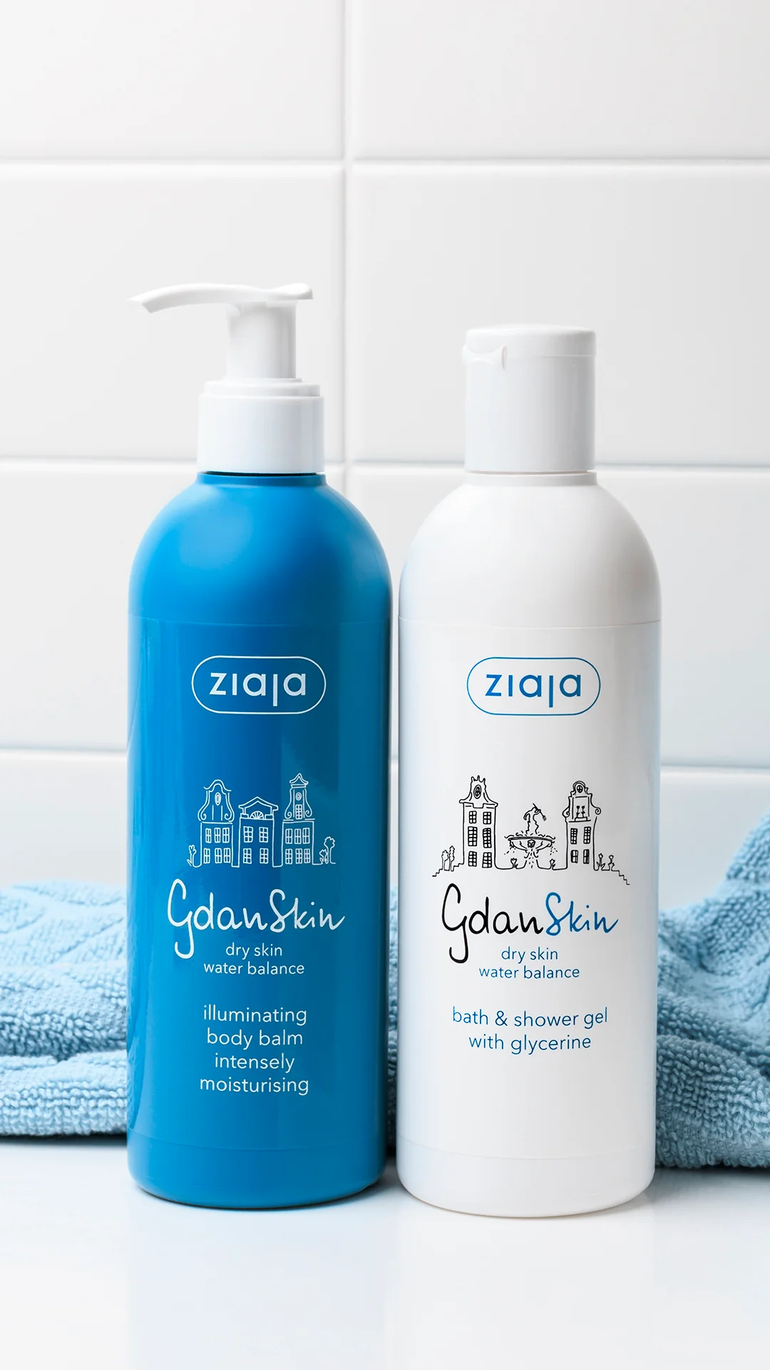 Ziaja Gdanskin Glycerine Shower And Bath Gel 300ml - Image 2