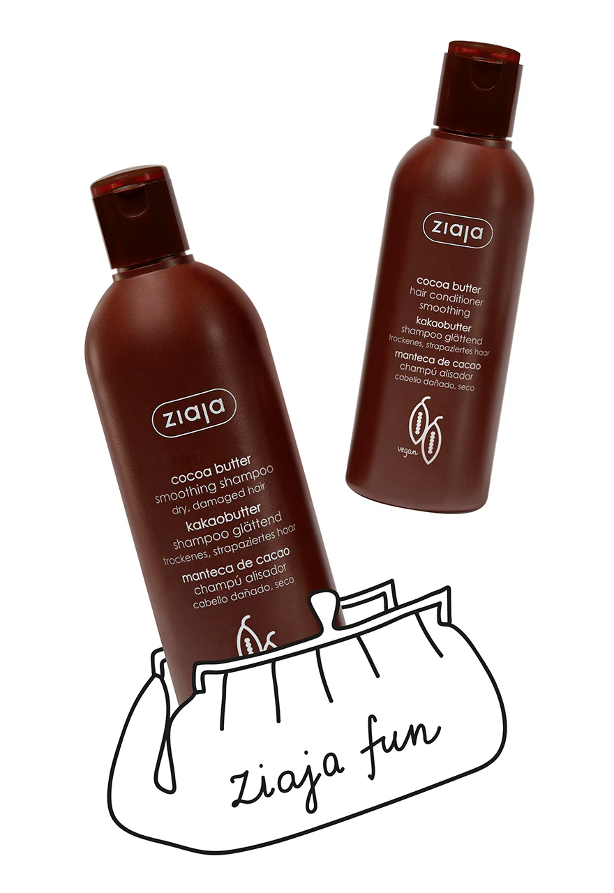 Ziaja Cocoa Butter Shampoo + Ziaja Cocoa Butter Hair Conditioner