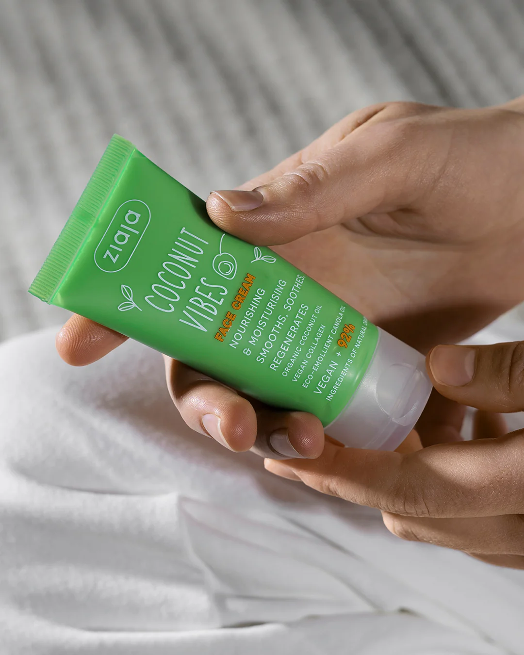 Ziaja Coconut Vibes Face Cream 50ml - Image 3