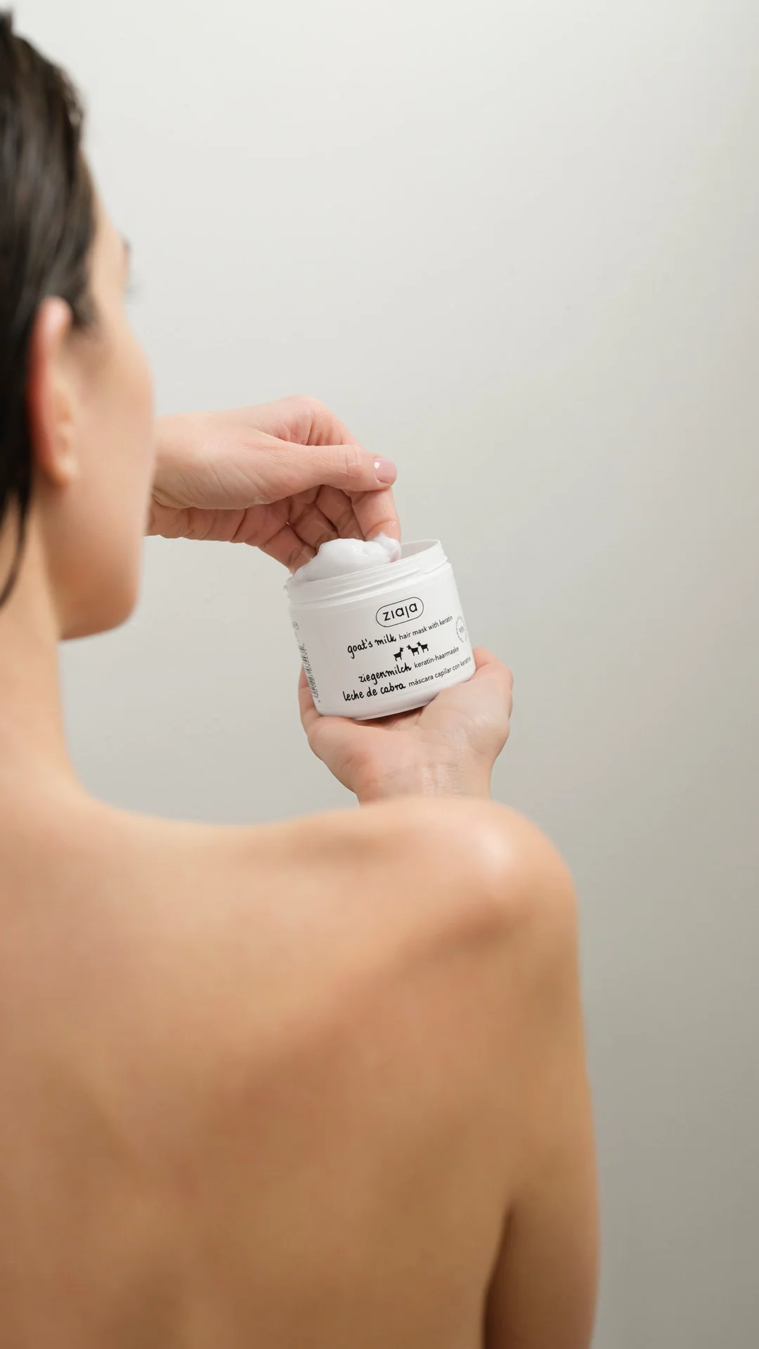 Ziaja Goat's Milk Hair Mask with Keratin 200ml - Image 2