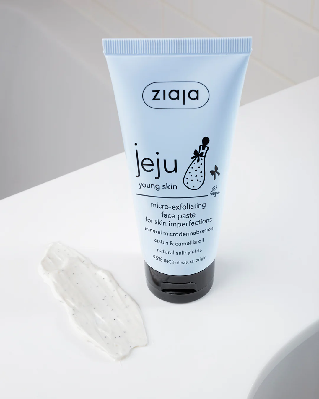 Ziaja Jeju Micro-Exfoliating Face Paste 75ml - Image 3