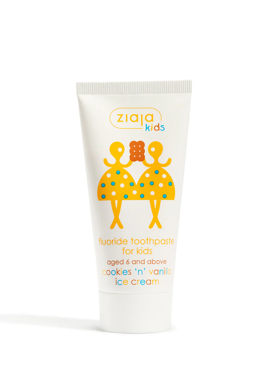 Ziaja Kids Toothpaste For Kids Cookies And Vanilla Ice Cream 50Ml