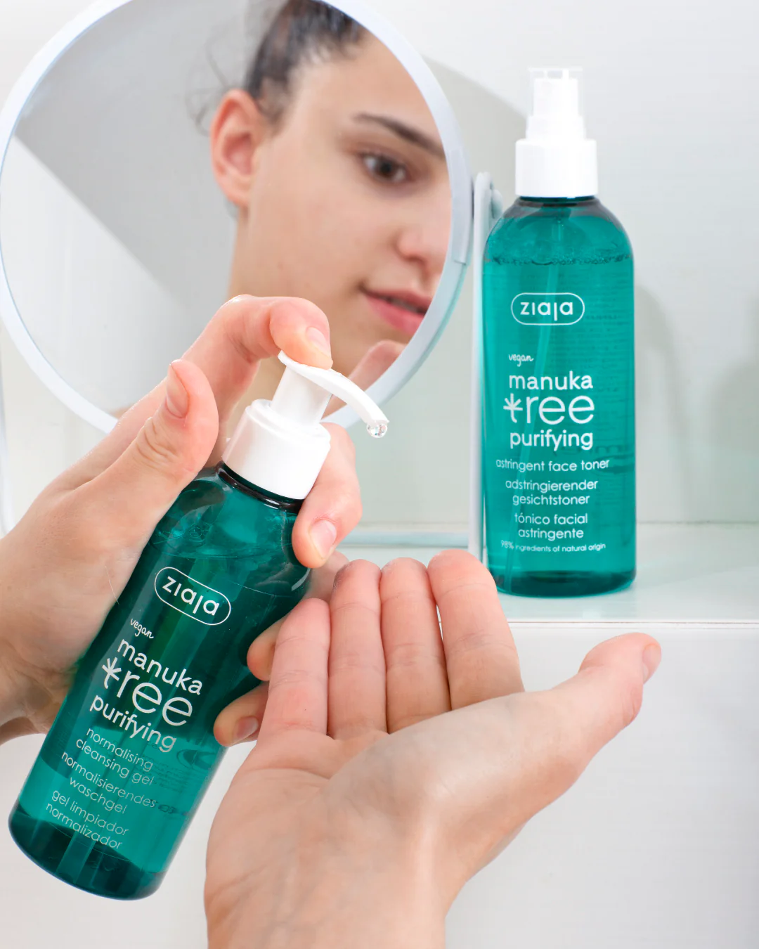 Ziaja Manuka Tree Normalising Cleansing Gel 200ml - Image 3