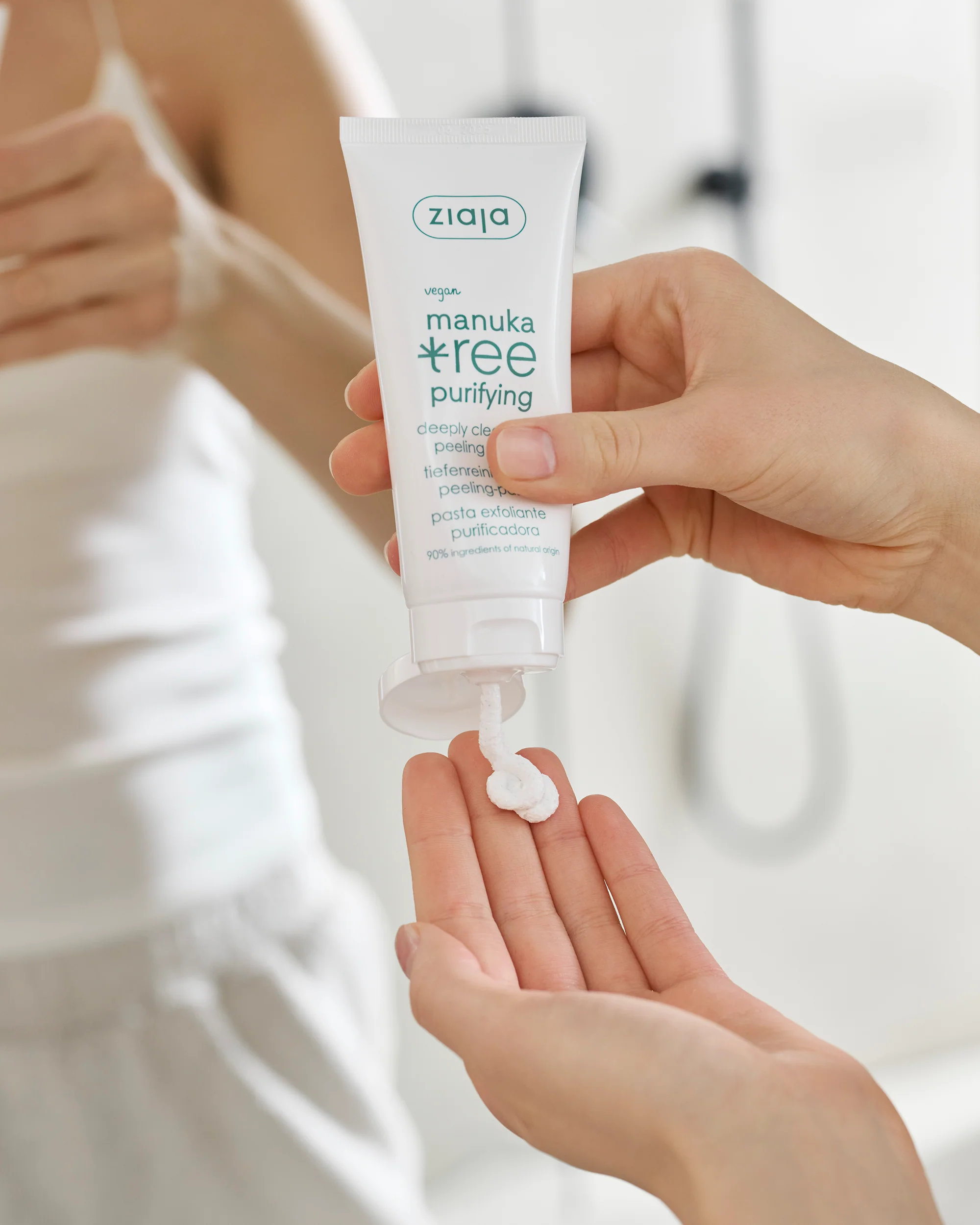Ziaja Manuka Tree Exfoliating Paste 75ml - Image 3