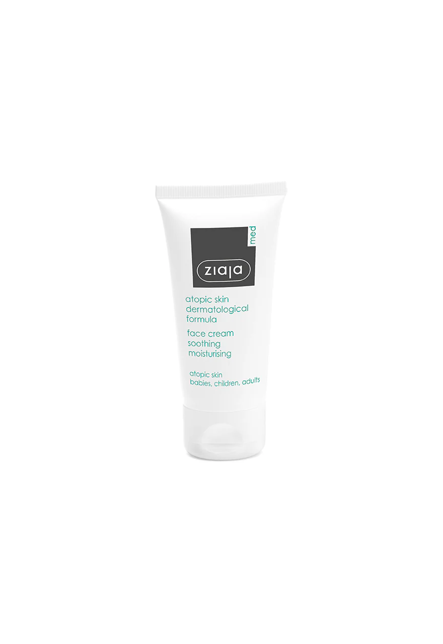 Ziaja Med Atopic Skin Face Cream Soothing Moisturising 50ml