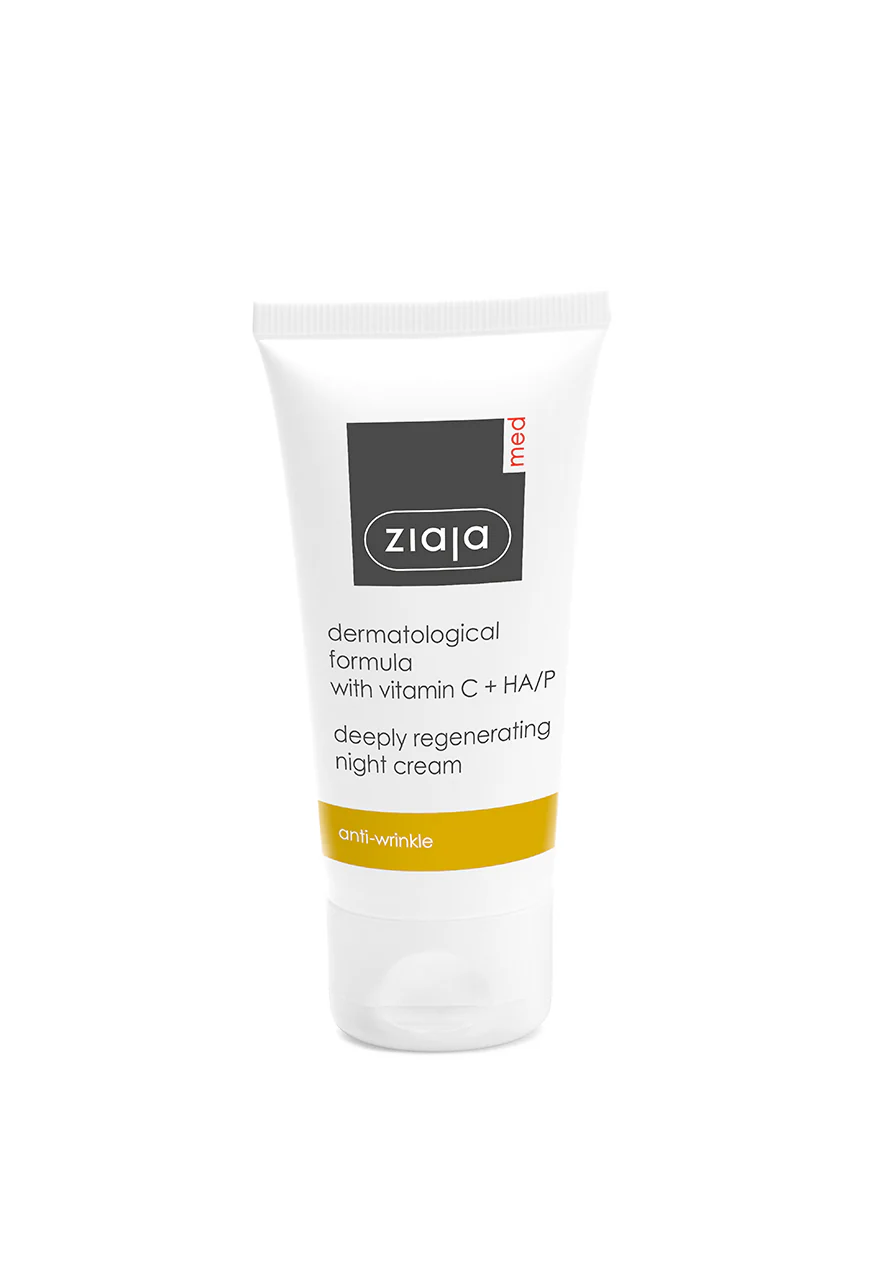 Ziaja Med Formula With Vitamin C + HA/P Regenerating Night Cream 50ml