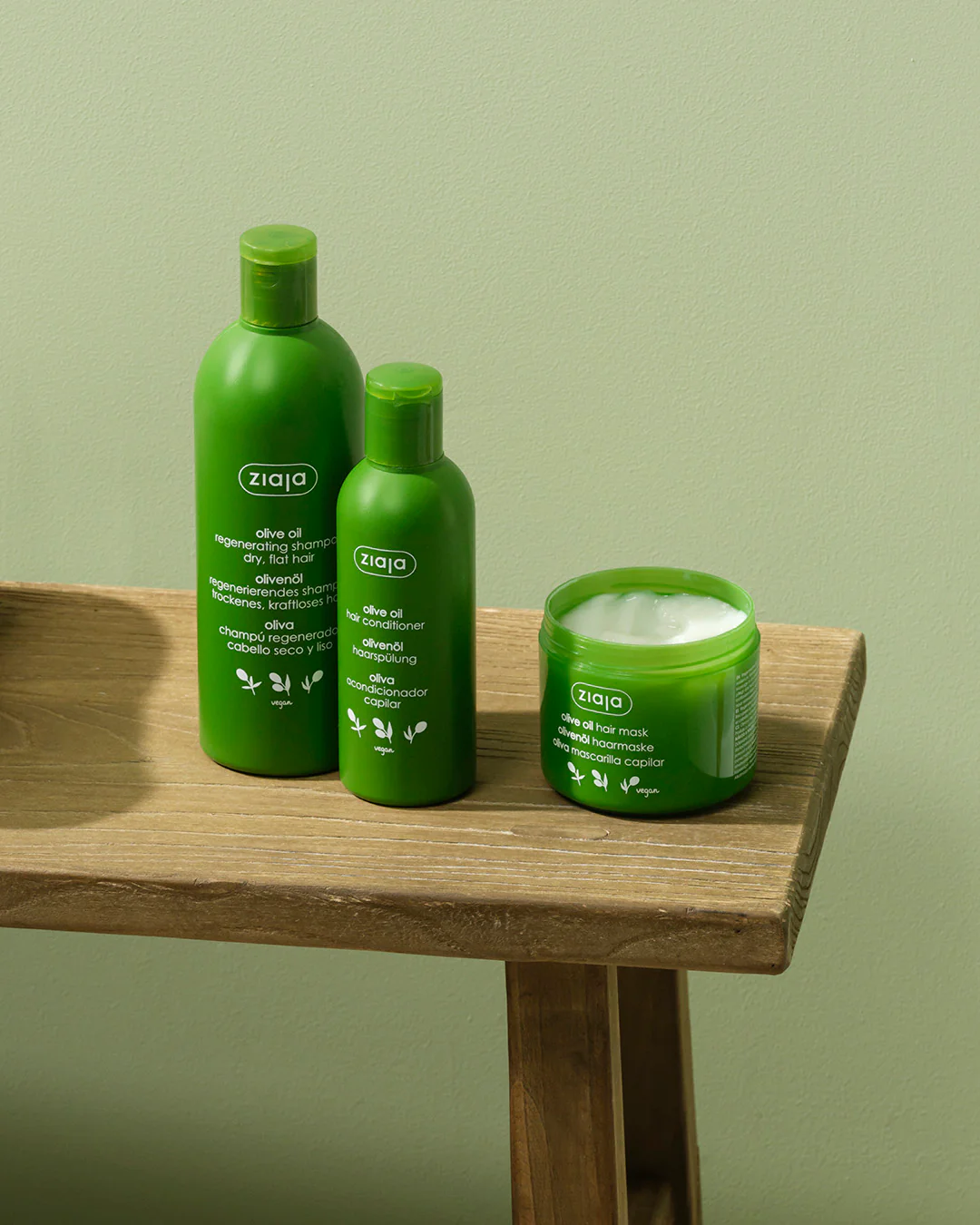 Ziaja Olive Oil Regenerating Hair Conditioner 200ml - Image 3