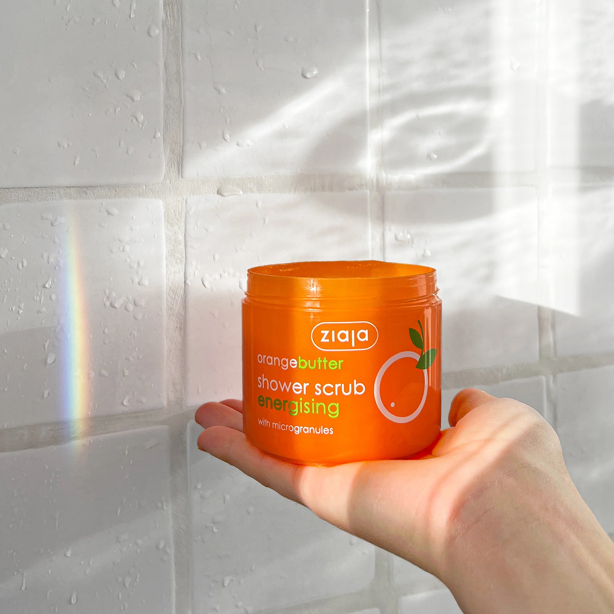 Ziaja Orange Butter Energising Shower Scrub with Microgranules 200ml - Image 2