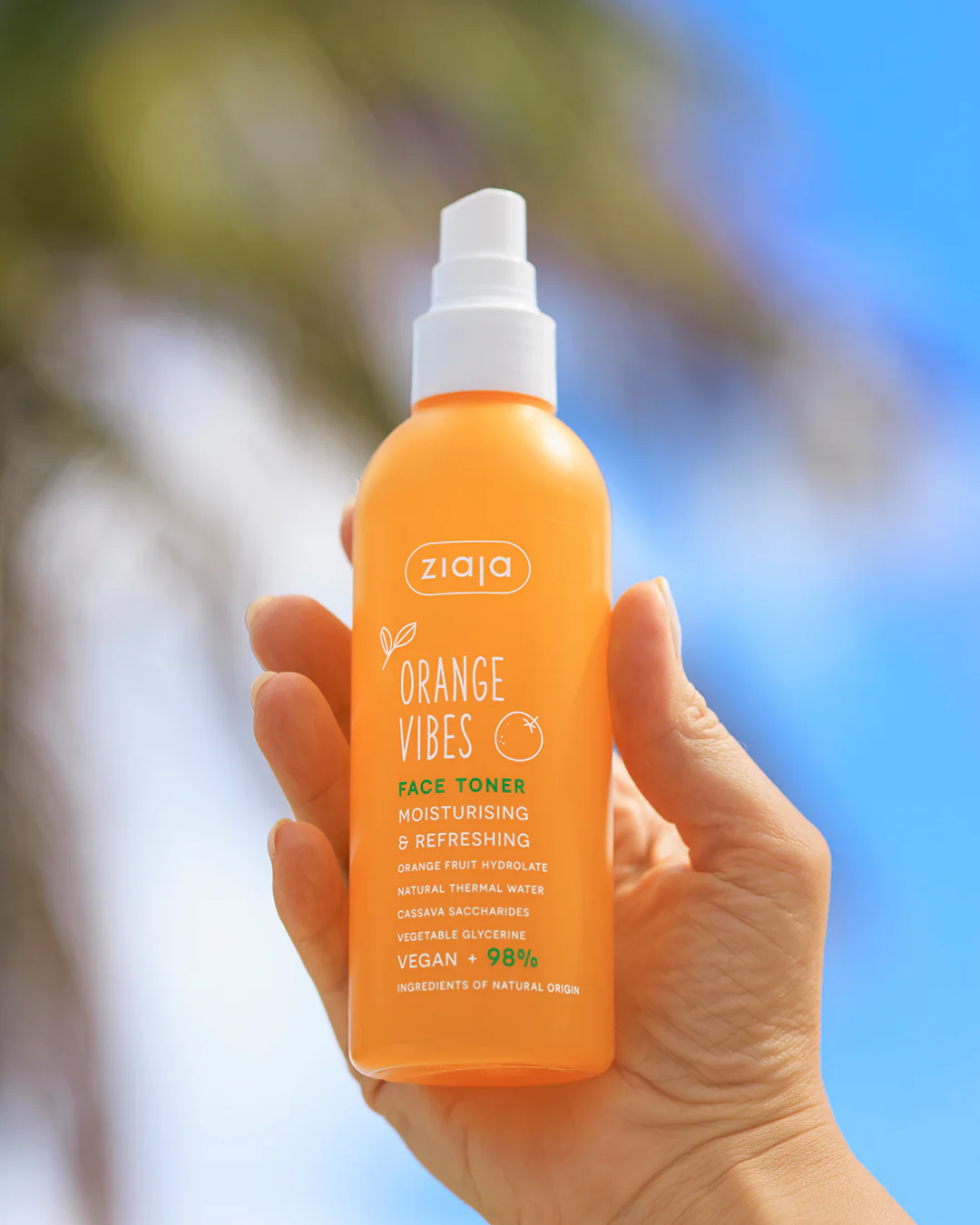 Ziaja Orange Vibes Face Toner 190ml - Image 3