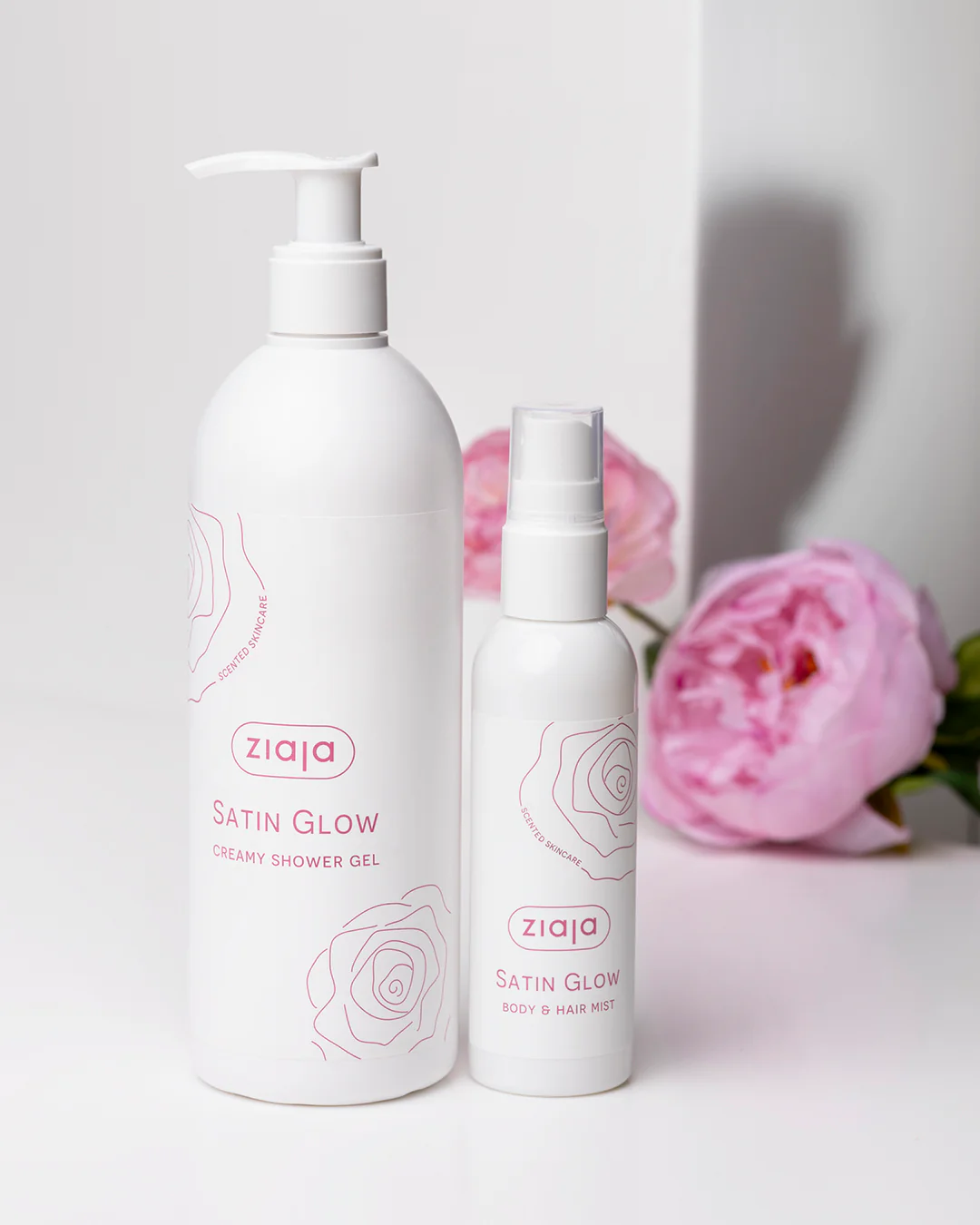 Ziaja Satin Glow Creamy Shower Gel 390ml - Image 3