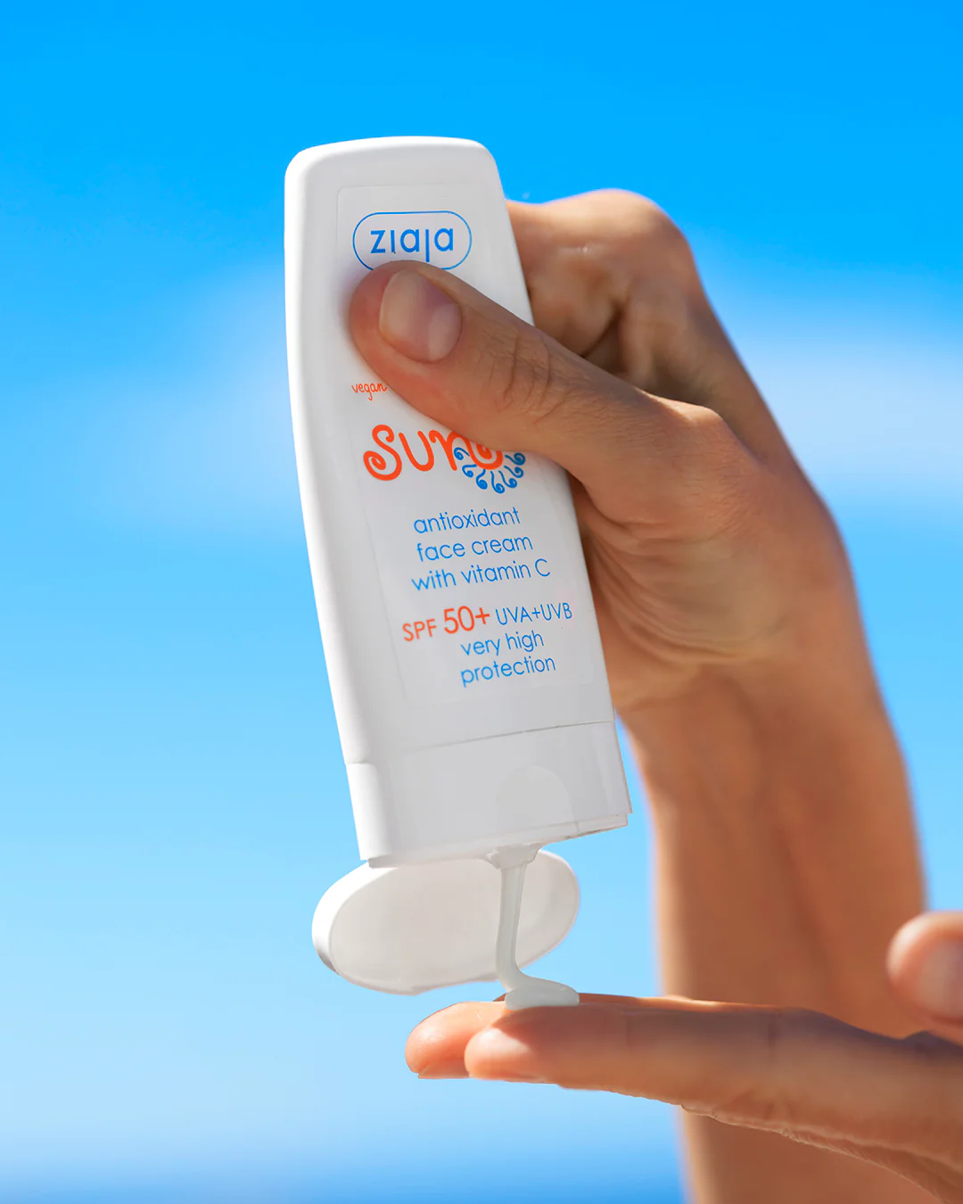 Ziaja Sun Antioxidant Face Cream with Vitamin C SPF 50+ 50ml - Image 5