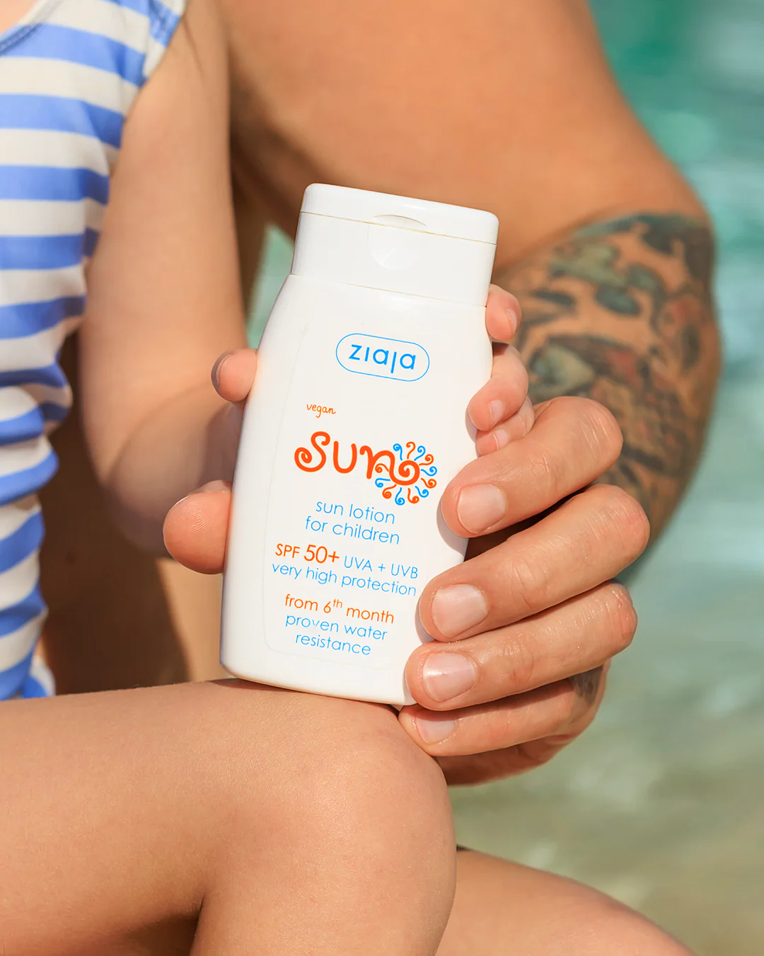 Ziaja Sun Lotion For Children SPF 50+ 125ml - Image 3