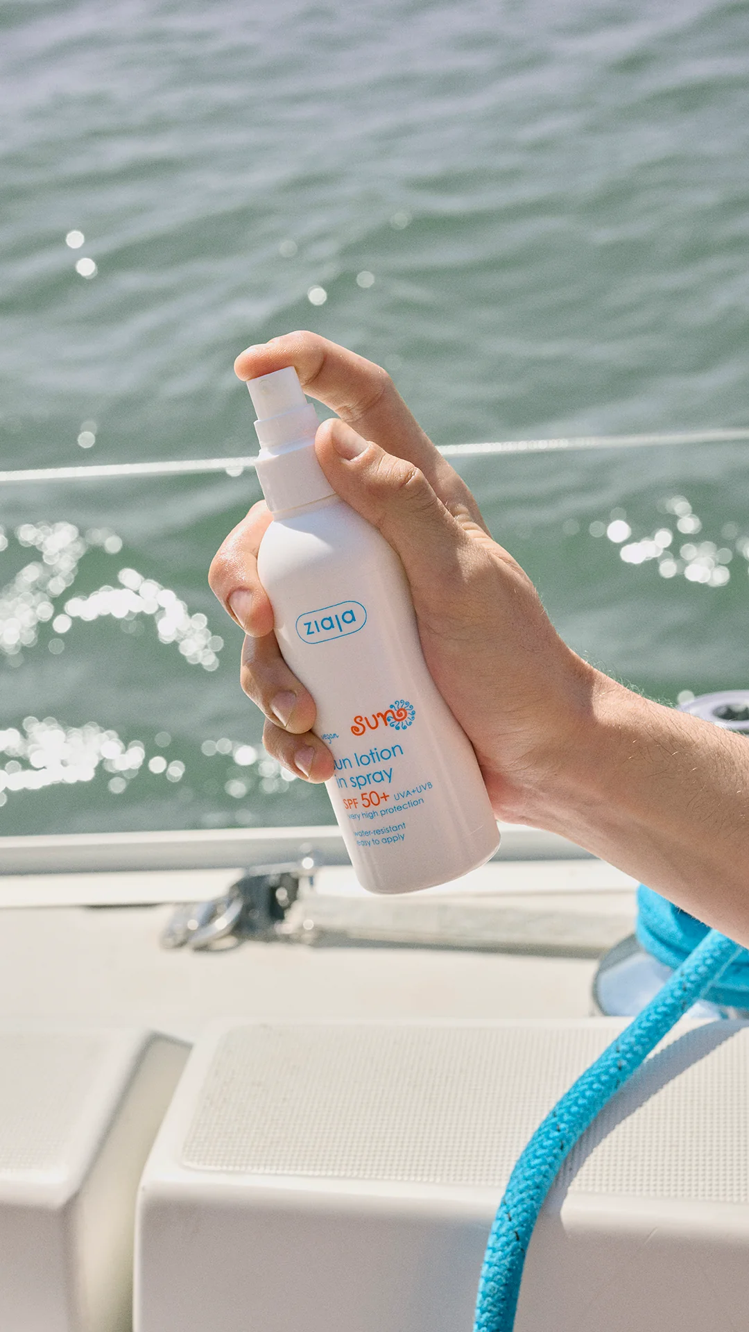 Ziaja Sun Moisturising Body Lotion In Spray SPF 50+ 170ml - Image 3