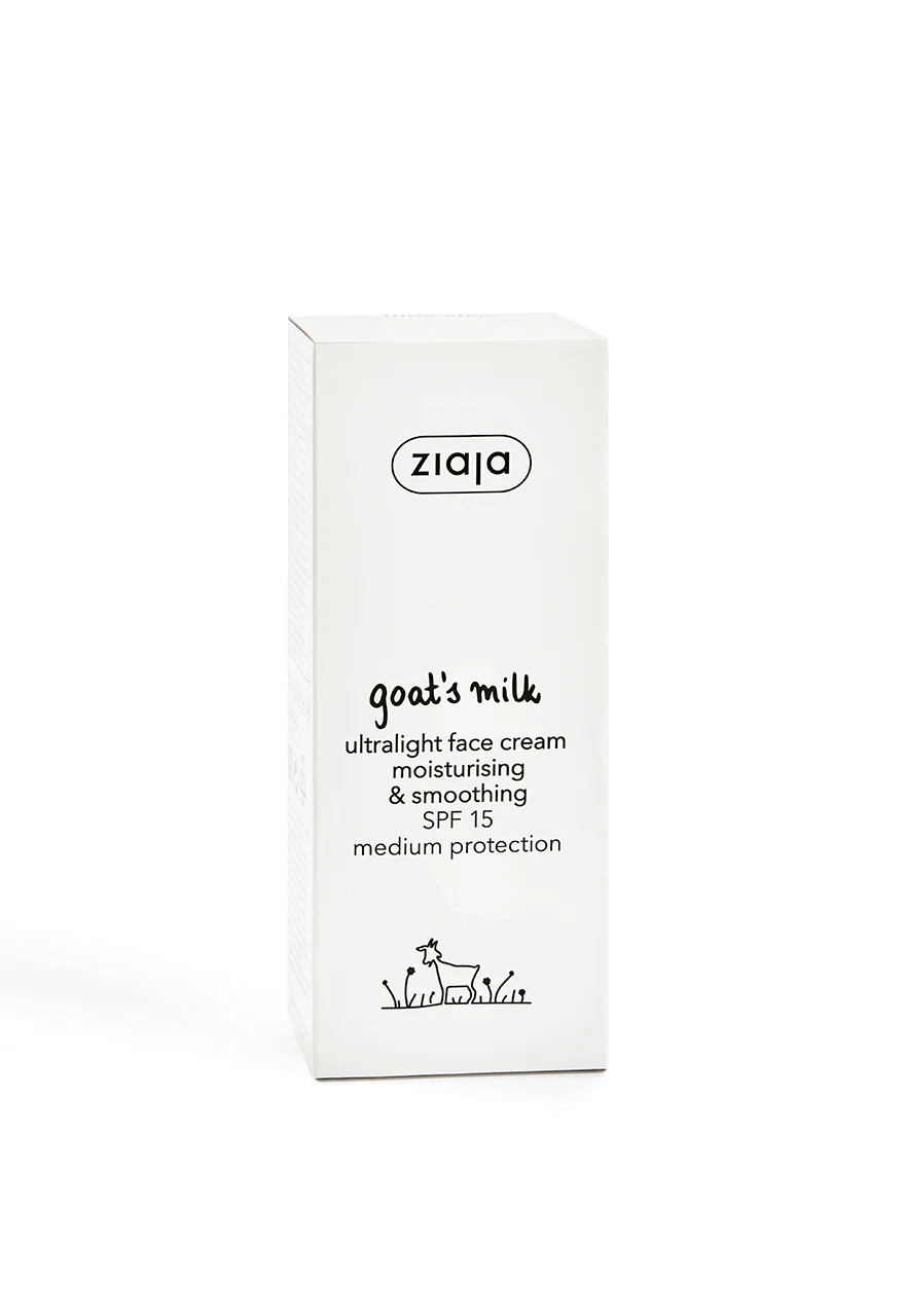 Ziaja Goat's Milk Ultralight Face Cream Spf 15 50ml - Image 2