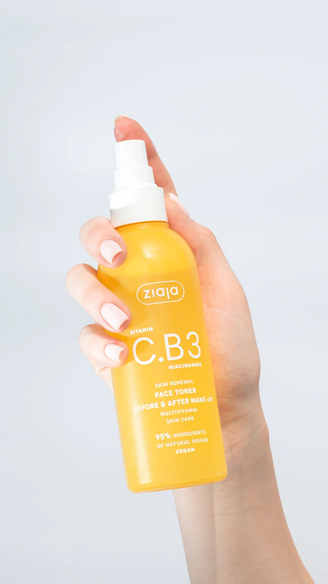 Ziaja Vitamin C.B3 Niacinamide Face Toner Spray 190ml - Image 2