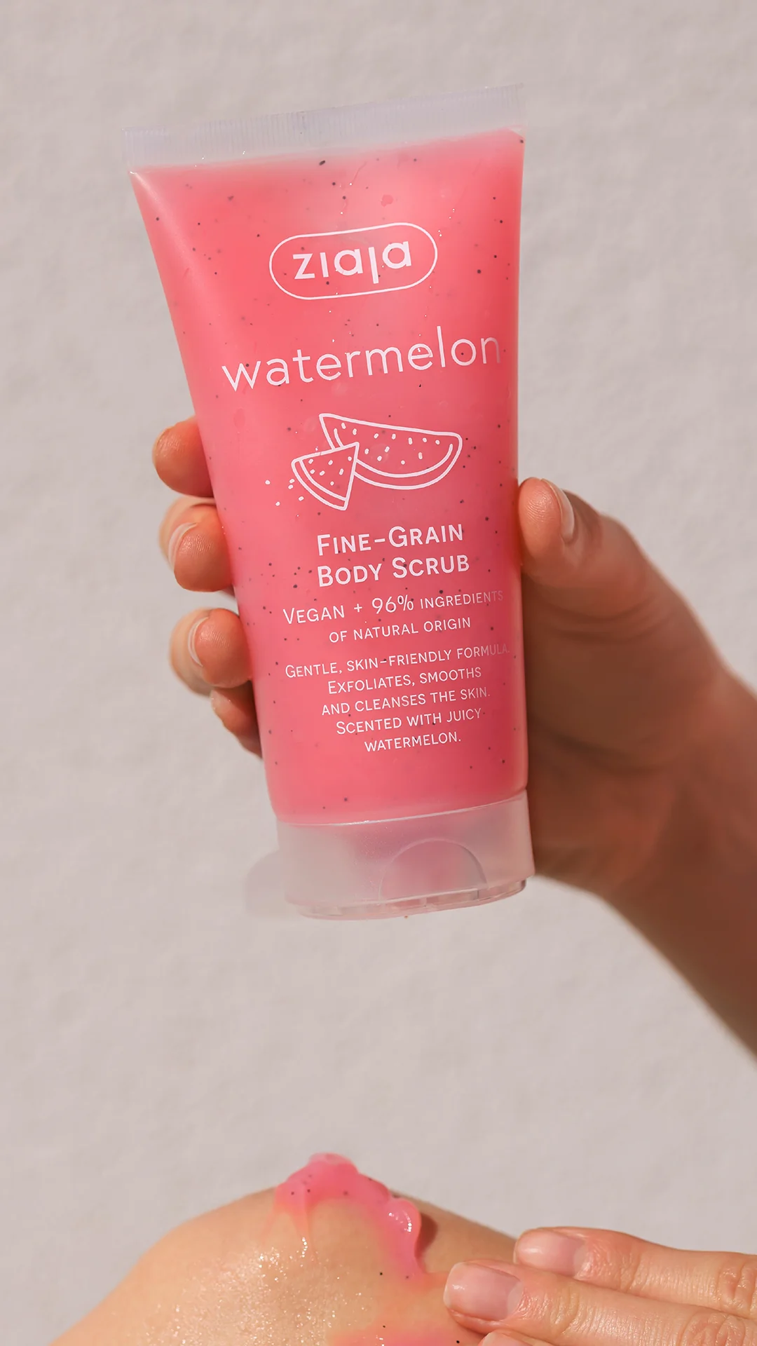 Ziaja Watermelon Fine-Grain Body Scrub 160ml - Image 3